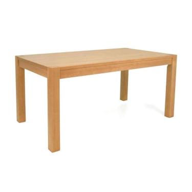 Imagem de Mesa de Jantar Retangular Macaúba Madeira Maciça Amêndoa 160 cm