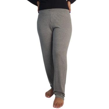 Imagem de Calça Pijama Viscolycra Plus Size Sepie 1208N Cinza, Cinza mescla, G2
