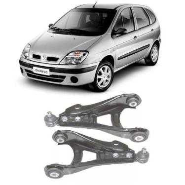 Imagem de Bandeja Renault Scenic Dianteira (1998 Até 2003) Impacto - O Par - Imp