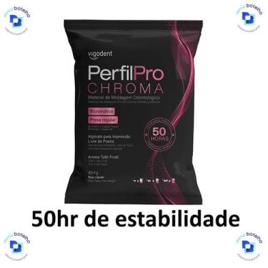 Imagem de Alginato Perfil Pro Chroma Sabor Tutti-frutti 454g - Vigodent
