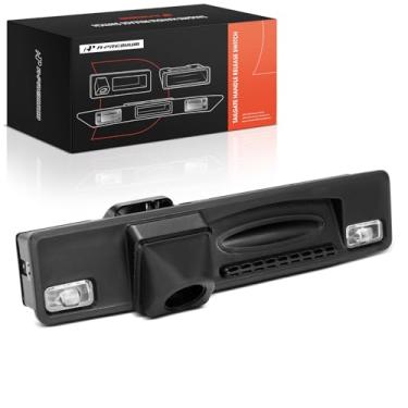 Imagem de A-Premium Interruptor de liberação do puxador da porta traseira compatível com Ford Focus 2013-2018, parte traseira, com câmera