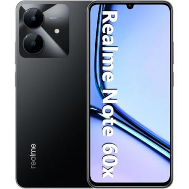 Imagem de Smartphone Realme Note 60x RMX3938 4GB de RAM/ 128GB/Bateria de 5000mAh e tela de 6,74" 90Hz HD/Midnight Black (Preto)