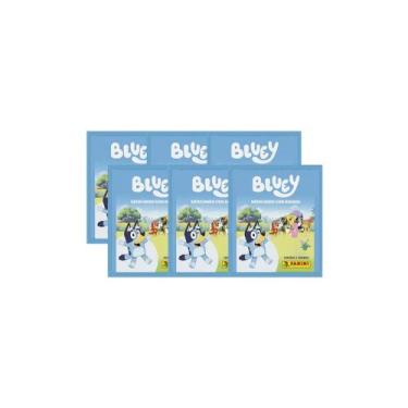 Imagem de 25 Figurinhas Bluey Brincando Com Amigos, Panini = 5 Envelopes