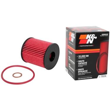 Imagem de Filtro de óleo premium da K&N: projetado para proteger o seu motor: serve para modelos de veículos selecionados MINI/FORD/PEUGEOT/Land Rover (veja a descrição do produto para uma lista completa de veículos compatíveis), HP-7024
