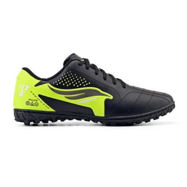 Imagem de Chuteira Society Grama Sintética Futebol Fut7 Leve Macia Confortável -