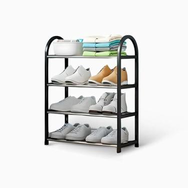 Imagem de Sapateira Organizador Porta Sapatos 8 Pares 4 Andares Para Quarto Hall de Entrada Multiuso Livros Tênis