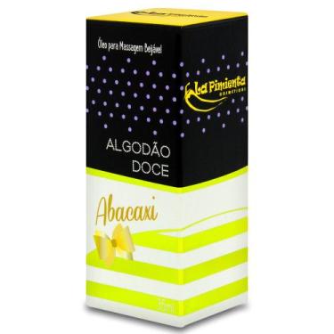 Imagem de Gel Térmico Beijável Algodão Doce Sabor Abacaxi HOT - Sexo Oral 35ml -