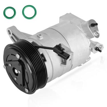 Imagem de HYR Compressor de ar condicionado automotivo AC Compressor com embreagem adequado para Nissan Maxima 2008-2014, Murano 2009-2014, Pathfinder 2013-2015, Quest 2011-2015 e Infiniti JX35, QX60 2013-2015