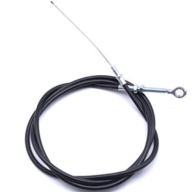 Imagem de Cabo de acelerador QDJUNE 8252-1390 de 71 polegadas de substituição para Carrinho de viagem Manco Asw American Sportworks Yerf Dog 150cc Kandi Go Kart com 63 polegadas