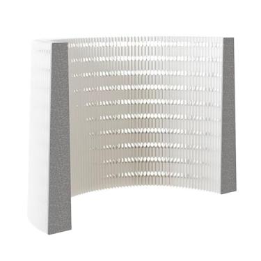 Imagem de Biombos e Divisórias Divisória De Ambiente Dobrável Moderna, Divisória De Papel, Divisória De Parede Flexível Portátil, Tela De Privacidade Independente Para Sala De Estar, Quarto, Escritório(White,40