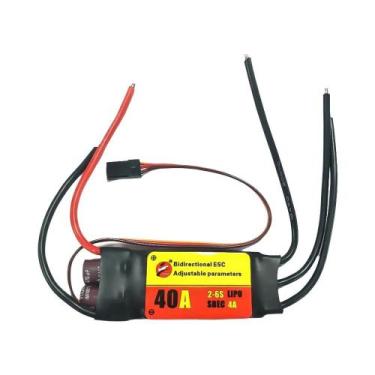 Imagem de ESC Sem Escova Ajustável 12-100A Bidirecional Para Carro RC E Hélice P
