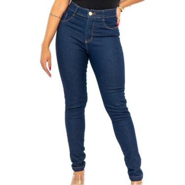 Imagem de Jeans Feminino Calça Lycra Skinny Alta Clara e Escura - APOLLOGY, 40