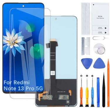 Imagem de Tela de exibição para Redmi Note 13 Pro 5G TFT 2312DRA50C 2312CRAD3C 2312DRA50G 2312DRA50I Conjunto de substituição de tela LCD com kit