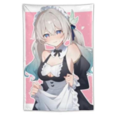 Imagem de LIEGBMEU Sexy Bikini Hot Anime Girl Tapeçaria 101.6 cm x 152.4 cm Interior Exterior Wall Quilt Art Decoração de Tapeçaria Caprichosa, AF166