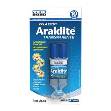 Imagem de Araldite Epóxi Transparente 6 Gramas Com Aplicador - Tekbond