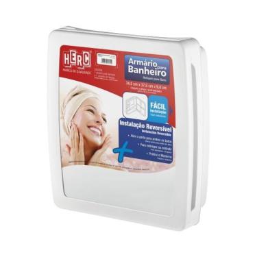 Imagem de Armário Plástico 38 X 35cm Branco - Herc