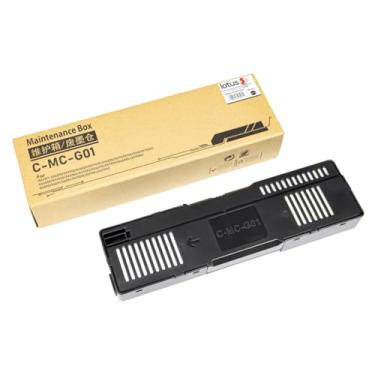 Imagem de Tanque Cartucho de Manutenção MC-G01 MC-G01WW MCG01 MC G01 Lotus Com Chip Compatível com Maxify GX6010 GX7010 GX6020 GX7020 GX6030 GX7030 GX6040 GX7040 GX6050 GX7050 GX6060 GX7060 GX6070