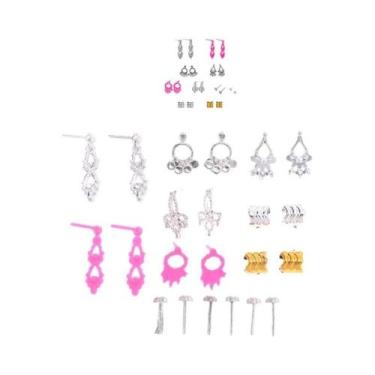 Imagem de Acessórios para Boneca Princesa - Kit com 10 Peças (Colar, Coroa, Brin
