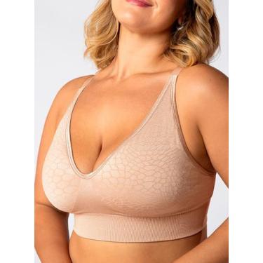 Imagem de Sutiã Loba Lupo 41318-001 Feminino Sem Costura e Bojo Removível Microf