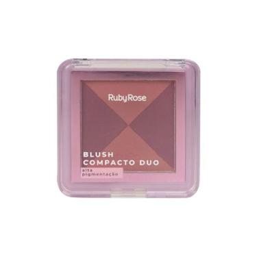 Imagem de Blush Compacto Ruby Rose Duo Hbf585, DB-05