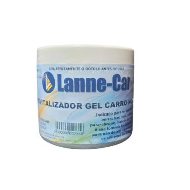 Imagem de Gel Revitalizador Lanne-Car 500 ml para Plásticos, Borrachas e Vinil – Restaura a Cor, Acabamento Uniforme, Uso Interno e Externo, Fácil Aplicação