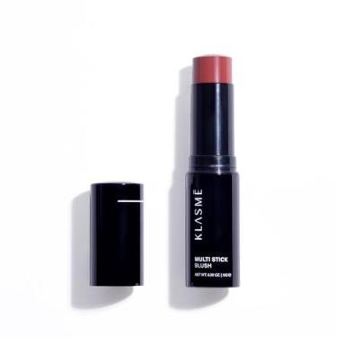 Imagem de Klasmē Multi Stick Blush 401 Dark Rose – Blush Cremoso Multifuncional 3 em 1 com Esqualano e Manteiga de Karité