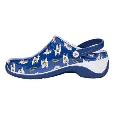 Imagem de Anywear Tamancos de amamentação Zone para mulheres e homens – Sapatos de trabalho leves antiderrapantes com amortecimento excepcional de EVA, palmilhas ventiladas, Slow Rider, 35