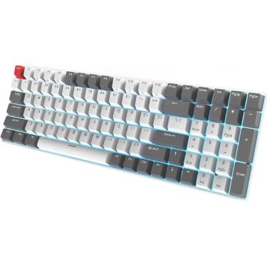 Imagem de Teclado Mecanico Royal Kludge RK100 96% RGB Linea Switch Red