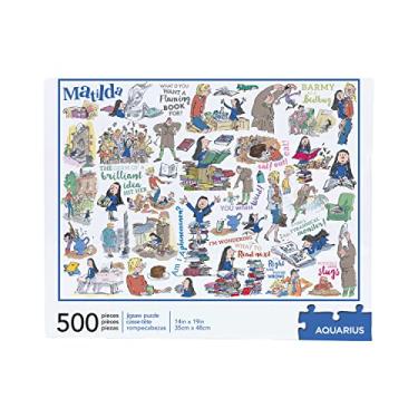 Imagem de AQUARIUS Roald Dahl Matilda Jigsaw Puzzle (500 Piece Jigsaw Puzzle) - Glare Free - Precision Fit - Officially Licensed Roald Dahl Merchandise & Collectibles - 14 x 19 Inches