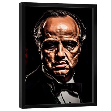 Imagem de Quadro Decorativo Poderoso Chefão Clássico