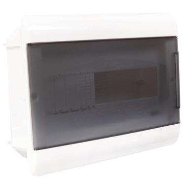 Imagem de Quadro de Distribuição de Embutir Porta Transparente 12 DIN - SCM12TBR - STECK