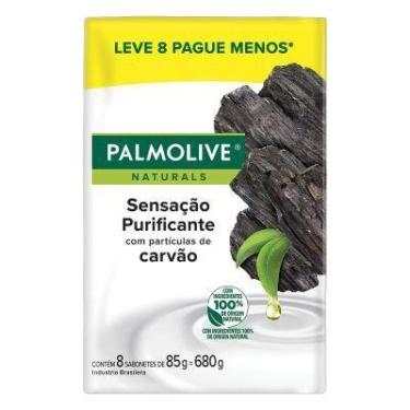 Imagem de KIT COM 8 - Palmolive Naturals Sensação Purificante 8 unidades de 85g.
