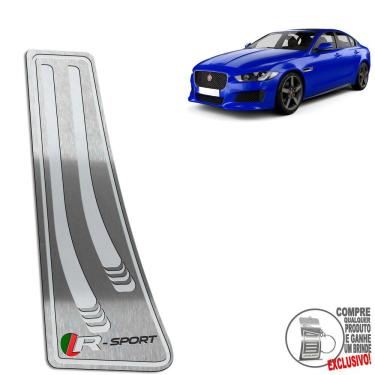 Imagem de Descanso De Pé Aço Inox Jaguar Xe R Sport 2016 A 2019