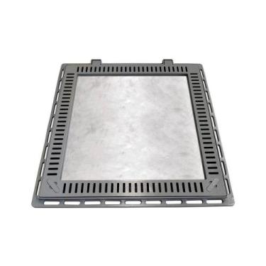 Imagem de Tampa Casa Máquina Piscina Rebaixada Art Grelha 80x80cm C - GDA Indust