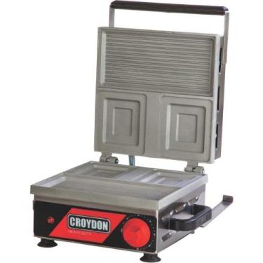 Imagem de Sanduicheira Elétrica Misteira SAFF Croydon 220V, 220V, Inox