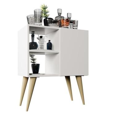 Imagem de Aparador Buffet Multiuso Retrô Cantinho do Café (Branco)