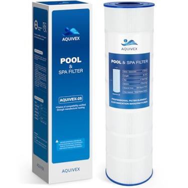 Imagem de AQUIVEX Cartucho de filtro de piscina CS200, compatível com: Jandy CS200, PJANCS200, Unicel C-8418, Ultral-B9, R0462400, Filbur FC-0823, Aladdin 35002, cartucho de filtro de 200 pés quadrados 1 pacote