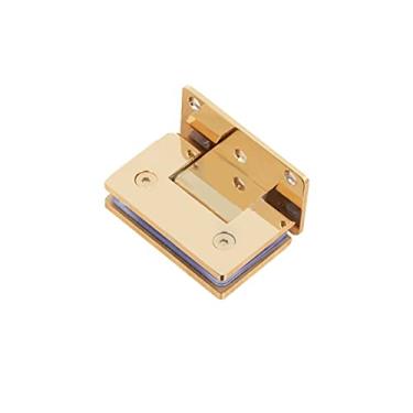 Imagem de Dobradiça, braçadeira de vidro 304 de aço inoxidável, conector, pasta de chuveiro, dobradiça de aço inoxidável, dobradiça de porta de vidro (cor: brilhante)