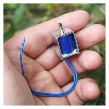 Imagem de POWTAXBJGD 2 peças válvula solenoide CC 3,7 V normalmente aberta válvula de escape N/O monitor eletrônico pequeno interruptor de controle de válvula de escape