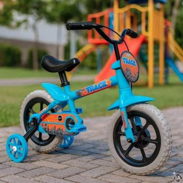 Imagem de Bicicleta Infantil Aro 12 com Rodinhas até 20 KG TRACK