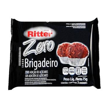 Imagem de Barra de Cereais Ritter Brigadeiro Zero Adição de Açúcar com 3 Undiades de 25g cada