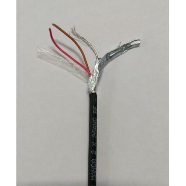 Imagem de Cabo manga 2x26AWG blindado em fita (50 Metros) - Sparflex