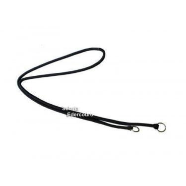 Imagem de Redea para cavalo mangalarga preta de sela americana arreio barata - S