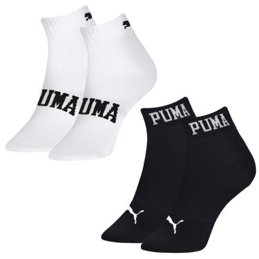 Imagem de Kit 2 Pares De Meias Puma Esportiva Masculina