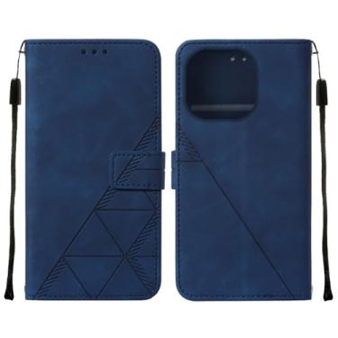 Imagem de Capa carteira de couro para Samsung Galaxy S24 S23 S22 Ultra S21 S20 Plus S20 S23 S22 FE M33 M53 M13 5G M32 Flip Cover Coque Funda, azul, para Galaxy S24 Ultra