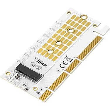 Imagem de MAIWO M.2 NVMe SSD para PCIe 3.0 X16/X8/X4 adaptador conversor de cartão suporta M.2 Hard Drive Up, 2230 2242 2260 2280, compatível com Windows 7/8/10 e Linux