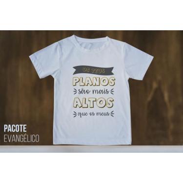 Imagem de Blusa T-shirt Camiseta Feminina Estampada -Evangelica- Várias Estampas