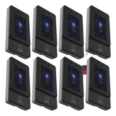 Imagem de 8x Leitor Facial Hikvision Ds-k1t342mfwx Controle De Acesso