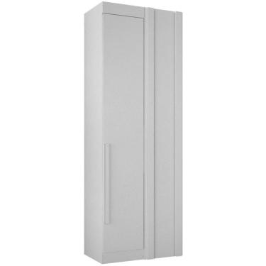 Imagem de Guarda Roupa Modulado Individual Canto Orion Branco 1 Porta Leifer Móveis