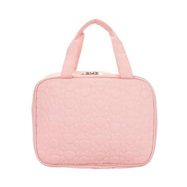 Imagem de Bioworld Disney Minnie Mouse Head Pattern Bolsa de Cosmético/Higiene Pessoal Adulto